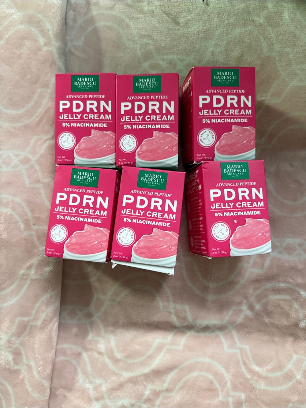 Mario Badescu PDRN Jelly Cream — Bright Pink Packaging